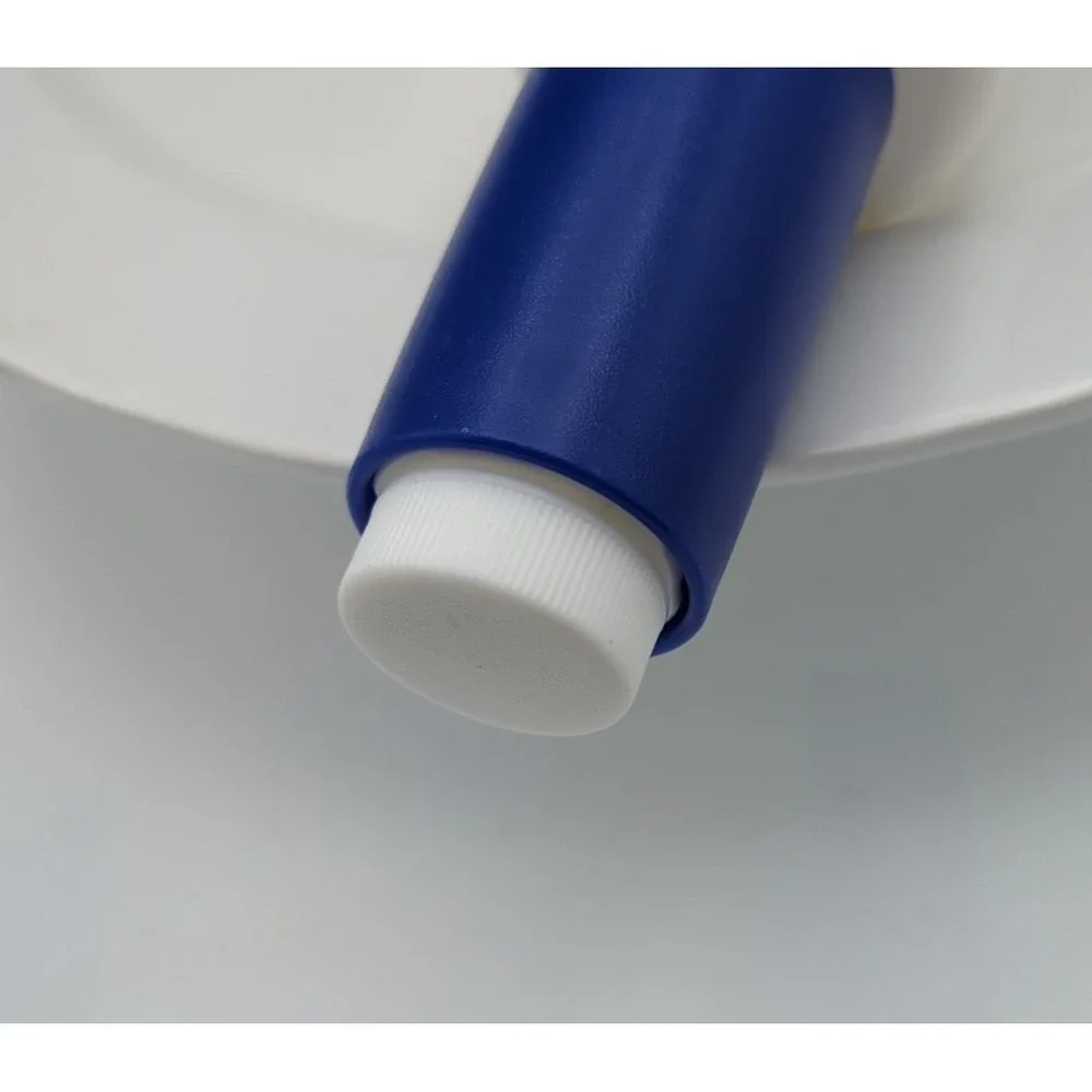 Tupperware Rolling Pin Fill & Chill‎ Blue Handles Rotate Add Warm or Cool Water